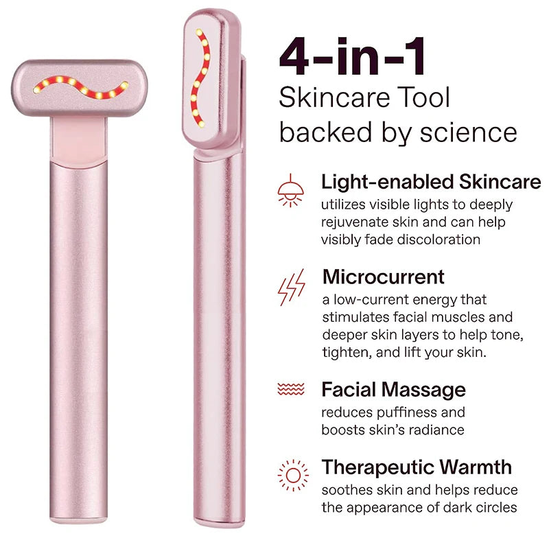 LumièreLift™ — 4-in-1 Facial Sculpting Wand