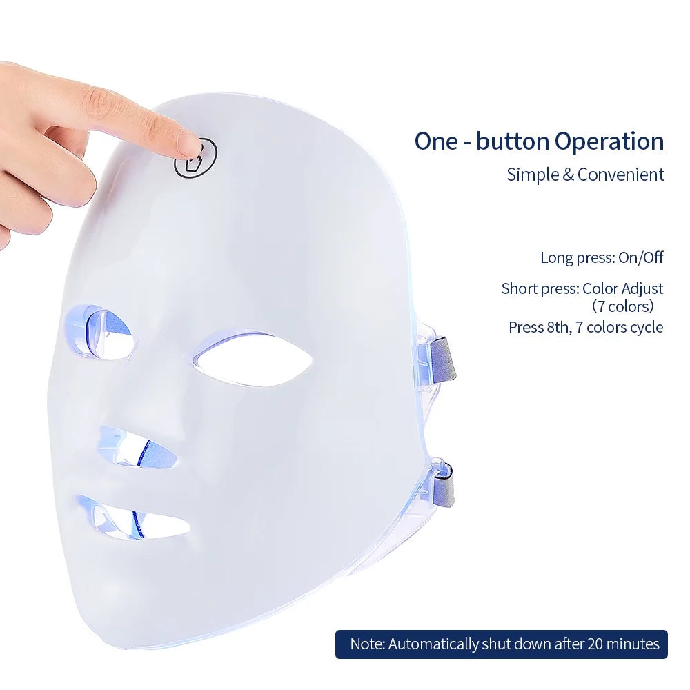 LED face Mask Radiance Multi-Color