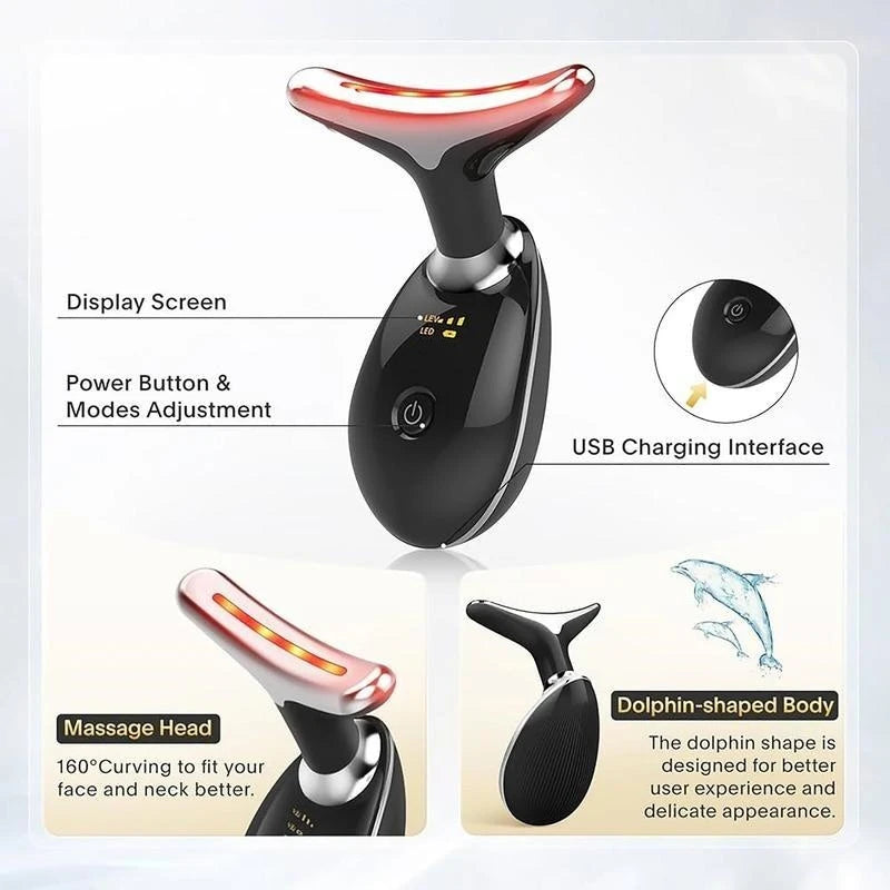 LED Neck Firming Device  Massager