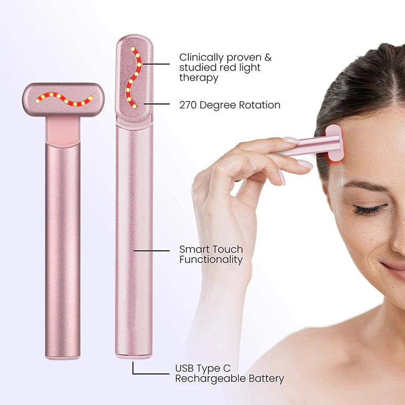 LumièreLift™ — 4-in-1 Facial Sculpting Wand